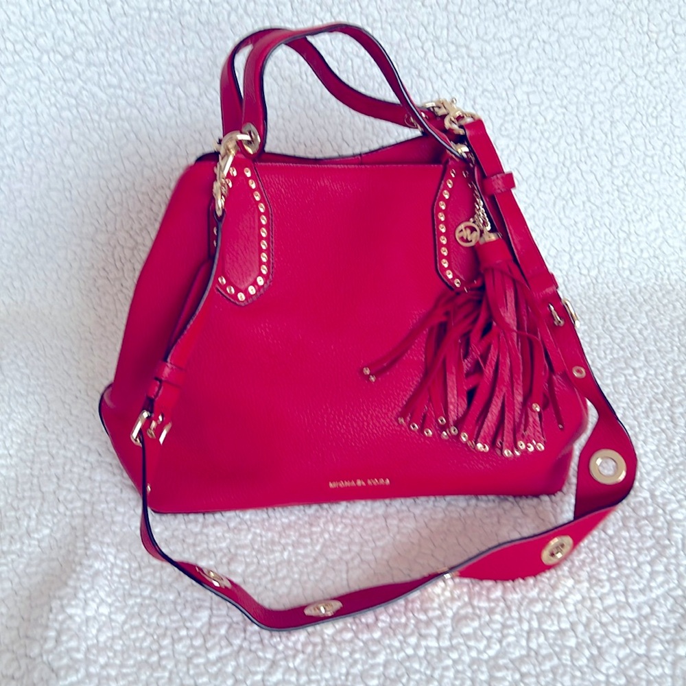 MICHAEL Michael Kors Red Satchel